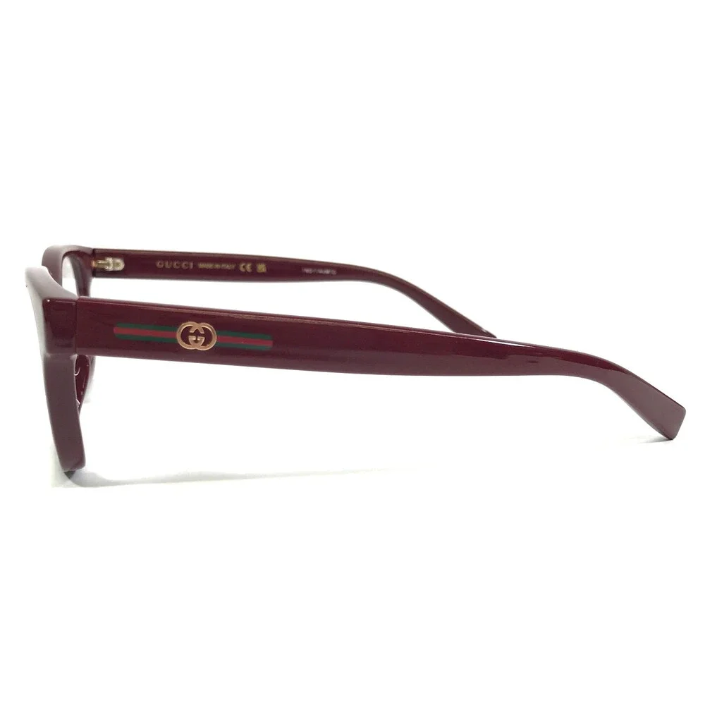 Gucci Eyeglasses Frames GG2103OL 007 Shiny Burgundy Cat Eye Full Rim 53-17-140